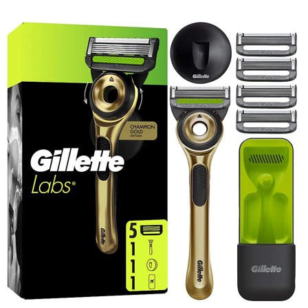 Gillette Labs Barberskraber med ExfoBar 5UP, Mænd, Barbering, Skrabere & Blade