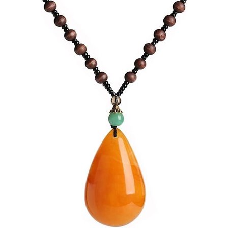 Perlekæde til kvinder og piger - Vintage anhængskæde