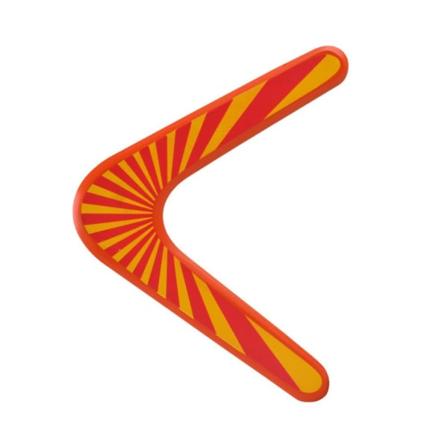 Classic Boomerangs V-formet Boomerang ORANSJE Orange