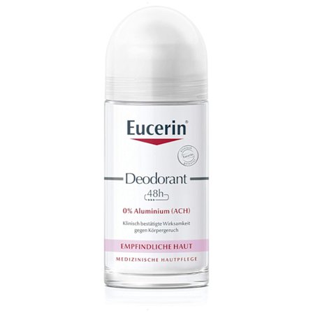 Eucerin 48-Timers Roll-On Deodorant Til Følsom Hud 50Ml