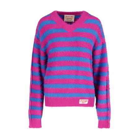 Andersson Bell, V-neck Knitwear Paars, Dames, Maat:S
