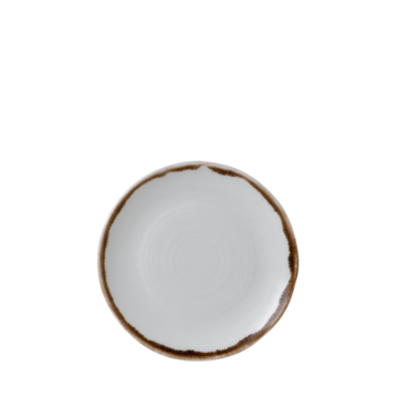 Tallrik Harvest Vit/Brun