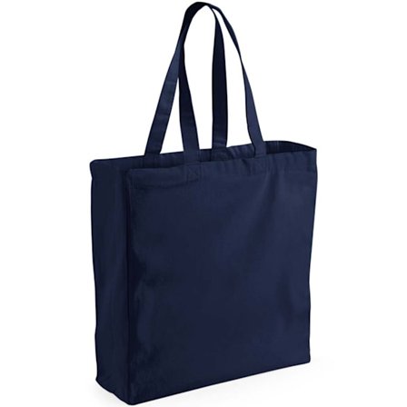 Westford Mill Classic Canvas Tote Bag One Size French Navy