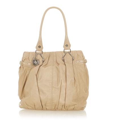 Celine Vintage, Leren draagtas Bruin, Dames, Maat:ONE Size