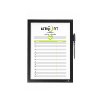 Ramme Duraframe Note A4 Sort