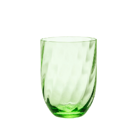 In Flore Karin Dricksglas, 2-pack Glas Grön