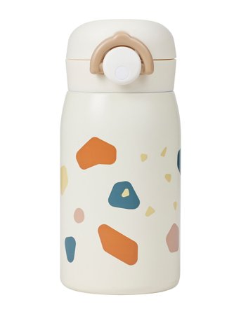 Water Bottle - Small - Terrazzo Patterned Fabelab