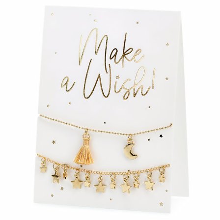 Make a Wish Kortti Rannekorulla