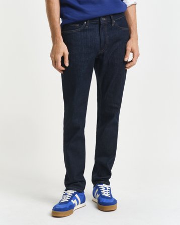 GANT Herren Slim Fit Jeans (36/36) Dunkelblau
