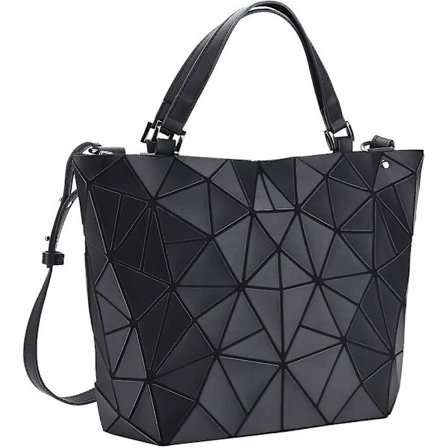 Håndtasker Damer Geometrisk Taske Mat Sort Damer Taske Skuldertasker Crossbody Tasker Til Kvinder
