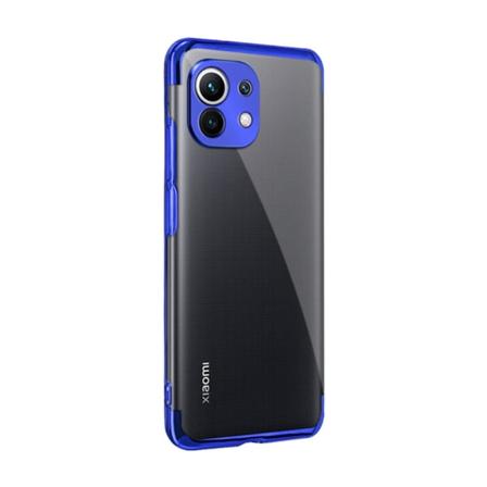 Xiaomi Mi 11 Lite - Professionellt Stötdämpande Silikonskal Blå