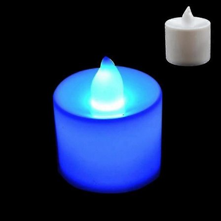 12 kpl Paristokäyttöiset LED-tuikkukynttilät Realistiset Välkkyvät Liekittömät Kynttilät Häihin