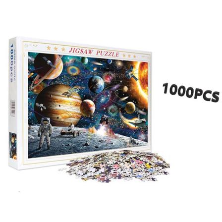 1000 St Pussel Leksaker Space Stars Pusselleksak