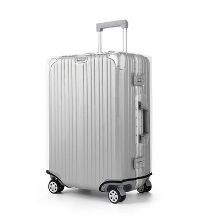 2 stk PVC gjennomsiktig koffertbeskyttelse for 26" reisekoffert gjennomsiktig bagasjedeksel vanntett koffertdeksel bagasjedeksel"