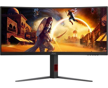 AOC-AOC 34" CU34G4Z - B-vare-AOC 34" buet gamingskjerm-Monitors-Data og nettbrett