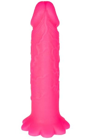 Dildo With Lotus Suction Cup Pink 18 cm - Woome.pl