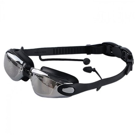 Simglasögon, flexibel näsbrygga, läckagesäker design, strömlinjeformad design, utmärkt val för längdsimning och vattengympa speglad Co