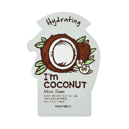 Tony Moly I ́m Coconut Mask Sheet Ansiktsmask & peeling Unisex 21ML