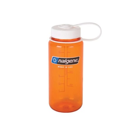 Nalgene Wide Mouth Bottle 0,4L Tritan flasks Orange OneSize