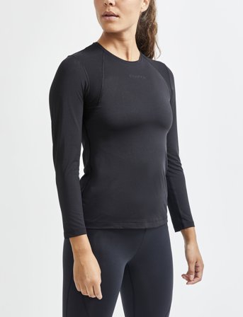 Craft Adv Essence Ls Tee W - Black - XL