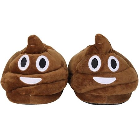 35/41EU Tegneserie Søte Inne-Tøfler - Unisex Emoji Tøfler for Kvinner Tenåringer Voksne Gutter og Jenter