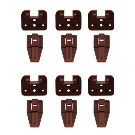 Plastskuffeskinner og -skinner, reservedeler for skuffeskinner, plastskuffeskinner for kommode, A