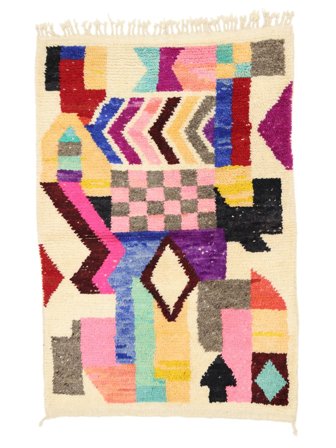 Alfombra Berber Moroccan - Mid Atlas 104X154 (Lana, Marruecos)