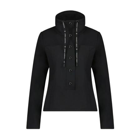 Jane Lushka Bluse Stella Technical Jersey Sort, Dame