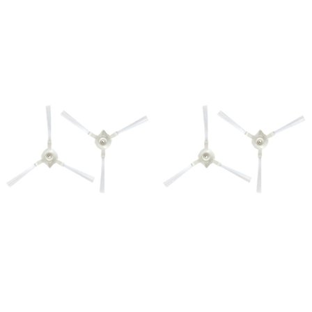 2X Børste Sidebørster til 360 S6 Fejerobot Støvsuger Udskiftning Reservedele