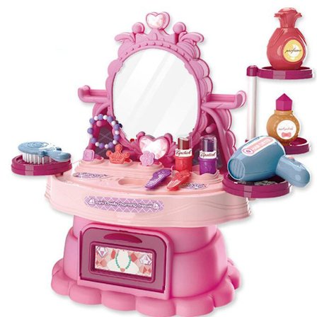 Mini Vanity för små flickor, Spela Vanity Sets Leksaker