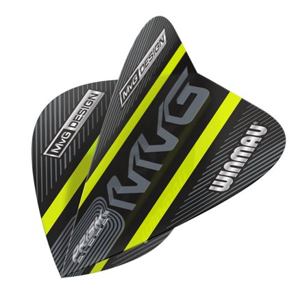 Winmau MVG Black & Green Prism Alpha Kite