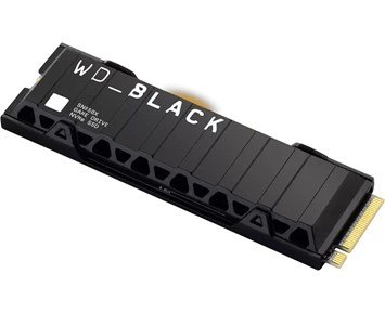 WD Black SN850X 2 TB Heatsink M.2 NVMe SSD 2TB - Snabb 2 TB M.2 NVMe SSD med kylfläns
