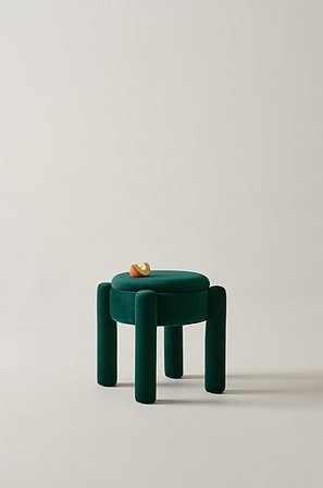 Jotex - Pall Järn - Plywood - Polyeter - Sammet Grön JADE - Köp Barnstolar hos Jotex