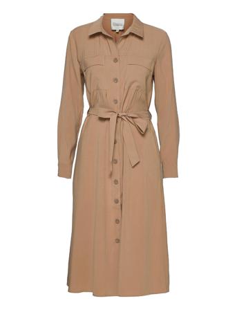 Mwiris Thelma Shirtdress Beige My Essential Wardrobe