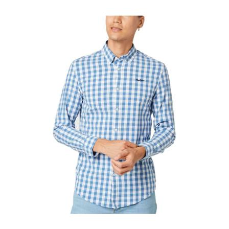 Pepe Jeans Casual Shirts Blå, Herre