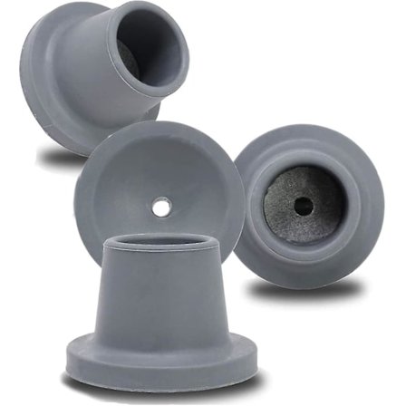 Shower Chair Bathtub Seat, Non-slip Shower Stool And Bathtub Transfer Stool Rubber Suction Cup Feet (1-1/8 Inch Inner Diameter)