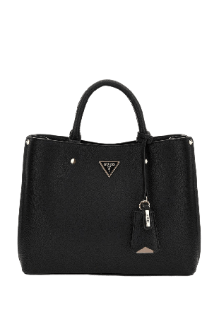 Guess Meridian II Girlfriend Satchel Handväskor Dam Svart ONESIZE