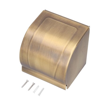 Papirhåndklædedispenser Kobber Antik Vægmonteret Vandtæt Papirkasse Hylde til Hjem Badeværelse Toilet