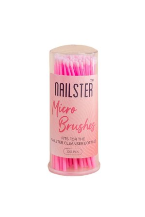 Nailster Micro Brushes 100 stk, Makeup, Negletilbehør, Andet Negletilbehør