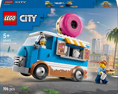 Lego City Donutvogn 60452, Børn & Forældre, Motorik & Bevægelse, Klodser Og Stabletårne