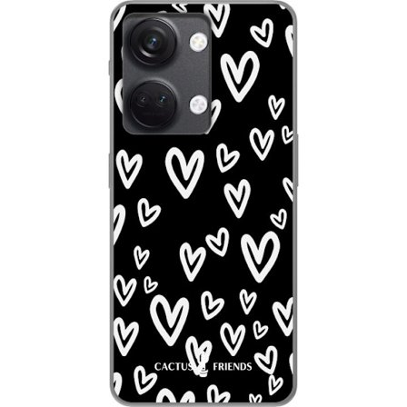 Yhteensopiva Puhelinkuori OnePlus OnePlus Nord 3 Cactus and Friends - Handdrawn Love Chaos