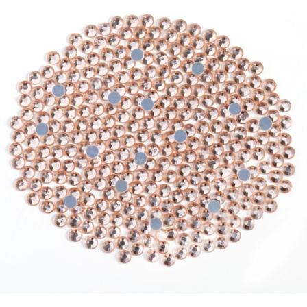 8000 stk. Varmelimte Champagne Rhinestones for Håndverk, SS6 (1,9-2,1 mm) Champagne SS6
