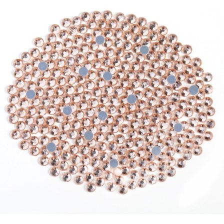 3000 st Hotfix Champagne Strassstenar för Hantverk, SS16 (3,8-4,0 mm) Champagne