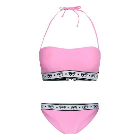 Chiara Ferragni Collection preformed band with hook , Roze , Dames , Maat: M Bikini's