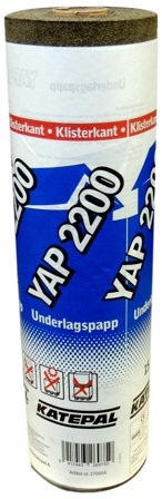 T-Emballage YAP 2000 Underlagspapp 10 x 1 m, klisterkant, Installation