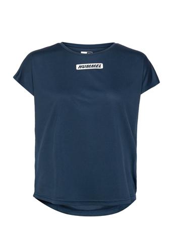 Hmlte Tola Loose T-Shirt Navy Hummel