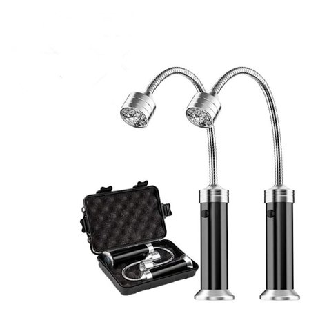 Grillljus, 2 st magnetiska 360 graders justerbar B