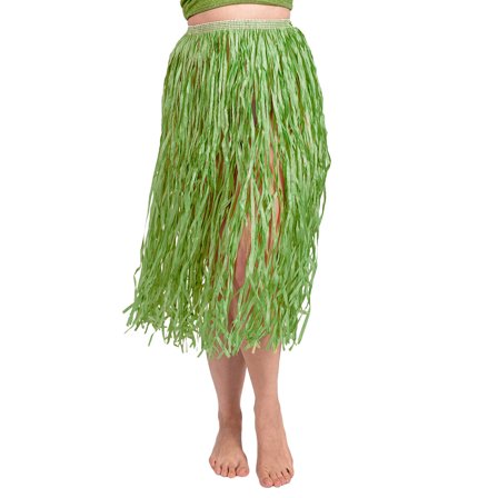 Grønn Hawaii Hula Skjørt 77 cm