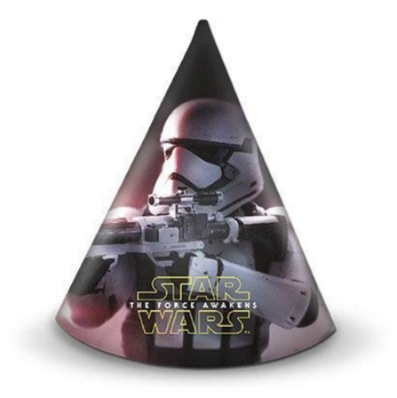 Star Wars Festhatter m/motiv (6 pk)