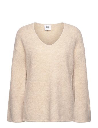 Harmony Bouclé Knitted Sweater Cream Twist & Tango